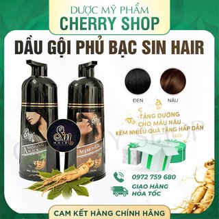 Dầu gội phủ bạc đổi màu tóc Sin Hair Nhật Bản Chính Hãng
