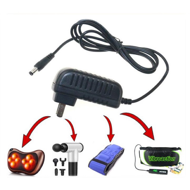 Dây sạc cho Nguồn 12V-2- Adapter 12V - Dùng cho dây Led đèn live 12V, tivi box, camera IP, máy massage