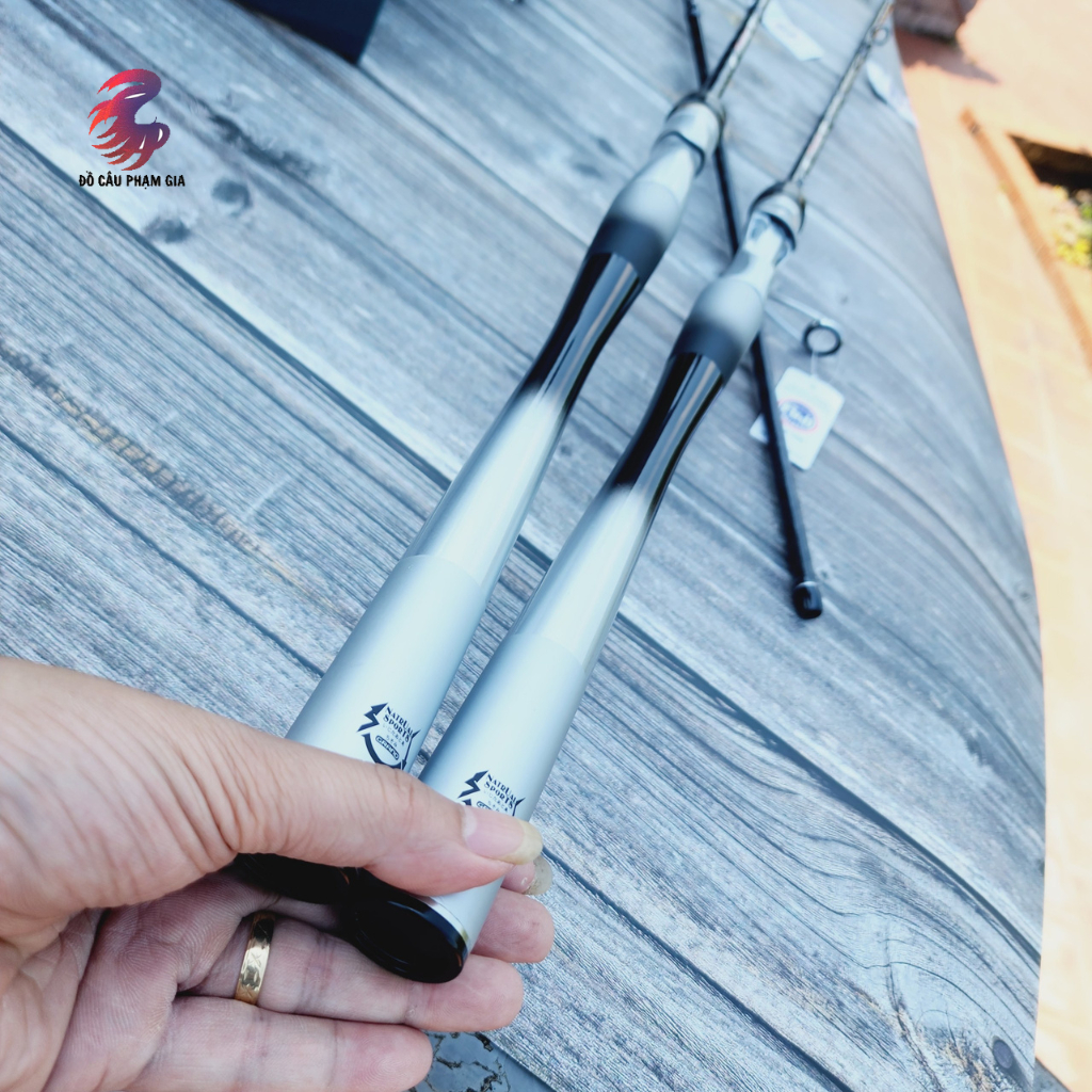 Cần Lure Cao Cấp Footpaints Cán Bóng Chày Xoắn X Toàn Thân Siêu Đẹp