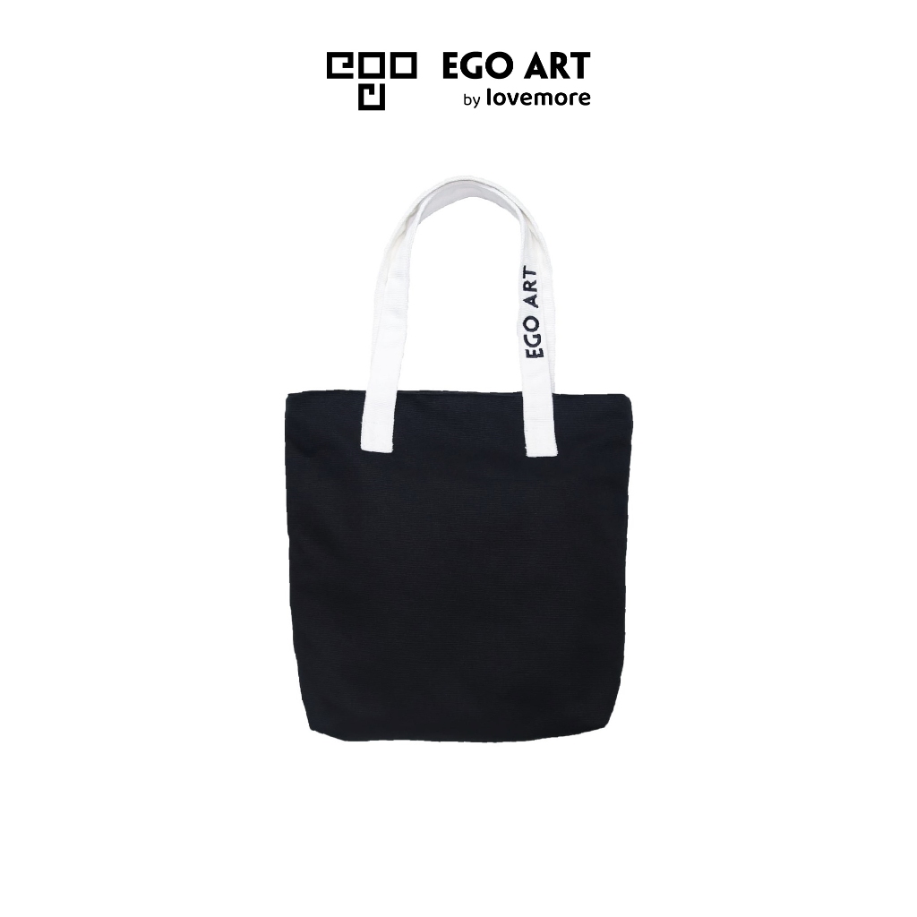 Túi vải Ego Art EA Tote Bag khóa kéo YKK vải lót chia ngăn A4 rộng rãi tiện dụng hằng ngày năng động