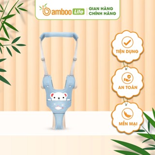 Đai tập đi đứng cho bé Bamboo Life cao cấp chính hãng có đệm nách tránh cọ xát, an toàn cho trẻ nhỏ