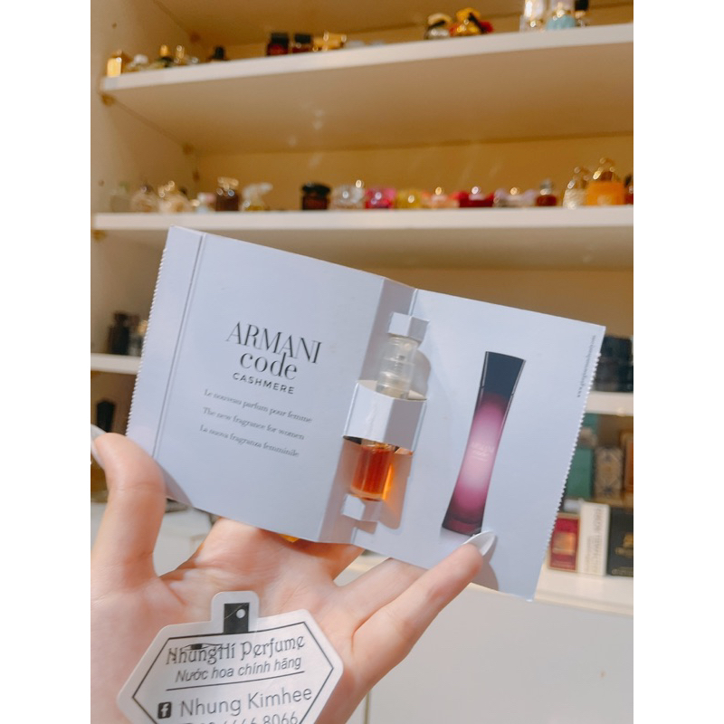 Mẫu thử Vial nước hoa Arma.ni Code nam nữ