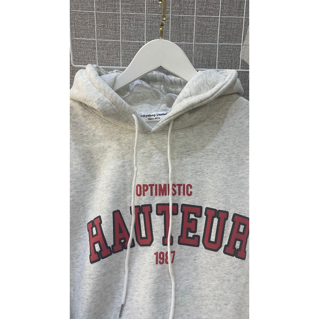 Áo nỉ hoodie Lylyshop Unisex chất vải nỉ dày lót bông cao cấp mềm mịn form rộng cho nam nữ