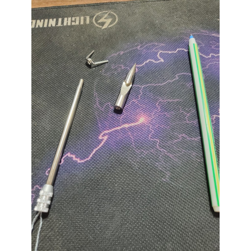 Hot011 múii tên câu cá dài 15cm