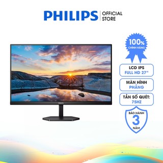 Màn hình Philips 27E1N3300A 27 inch I Full HD I IPS I 75Hz I Full HD I 1ms I  Bảo hành 3 năm
