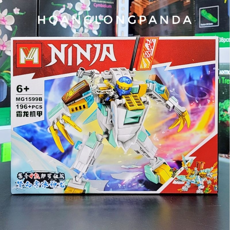 Lắp ráp MG1599 | Zane's Ice Dragon EVO MG 1599 | 742 chi tiết