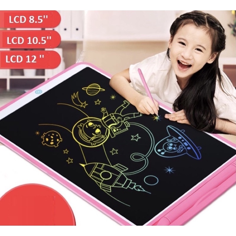 Bảng Viết Vẽ Điện Tử Tự Xoá LCD 8.5 Inch Thông Minh Cho Bé Mẫu Mới Nhất 2023