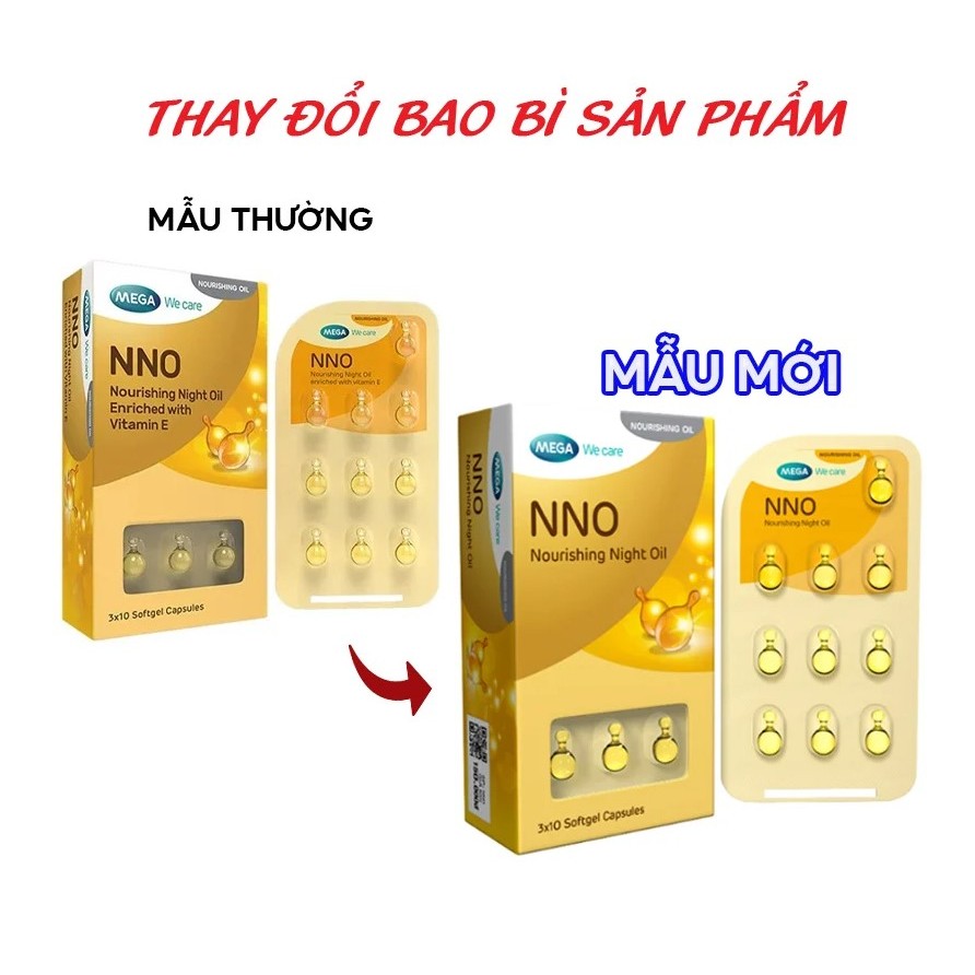 Dầu Dưỡng Trắng Da, Cấp Ẩm, Cải Thiện Lão Hóa Da, Làm Đều Màu Da Ban Đêm NNO Nourishing Night Oil