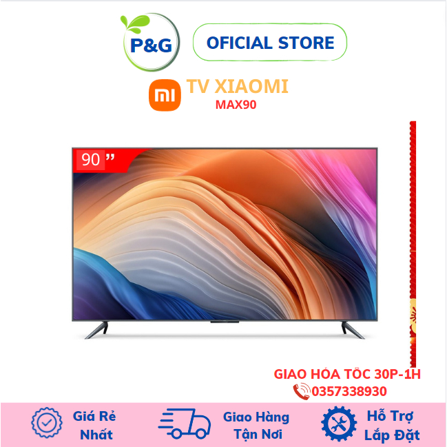 Tivi Xiaomi Redmi MAX 86/90/98/100 siêu mỏng, siêu nét  - Bảo hành hàng chính hãng