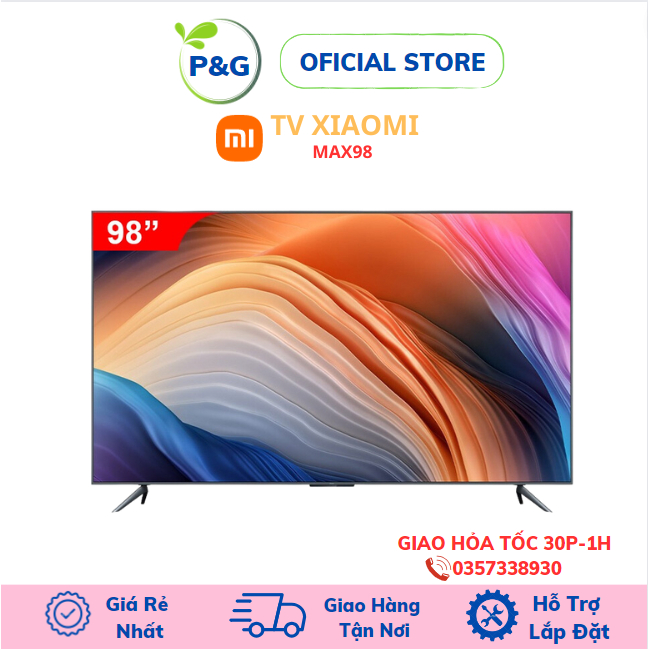 Tivi Xiaomi Redmi MAX 86/90/98/100 siêu mỏng, siêu nét  - Bảo hành hàng chính hãng