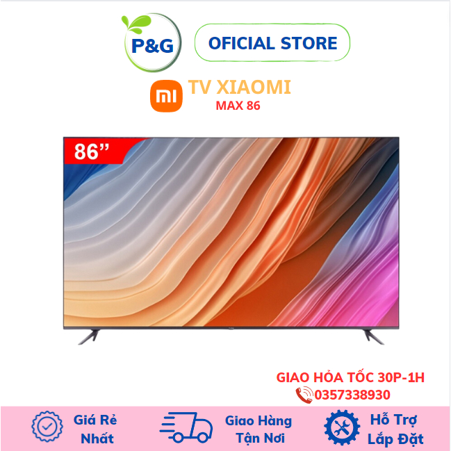 Tivi Xiaomi Redmi MAX 86/90/98/100 siêu mỏng, siêu nét  - Bảo hành hàng chính hãng