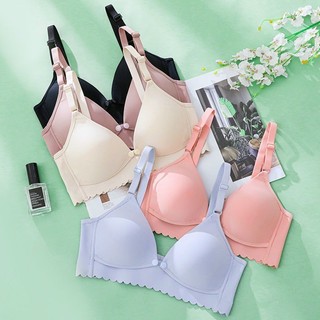 Su185.(Tặng nới áo cùng màu) Áo lót ngực bầu cho bé con bú SU NON không gọng nâng ngực bà bầu