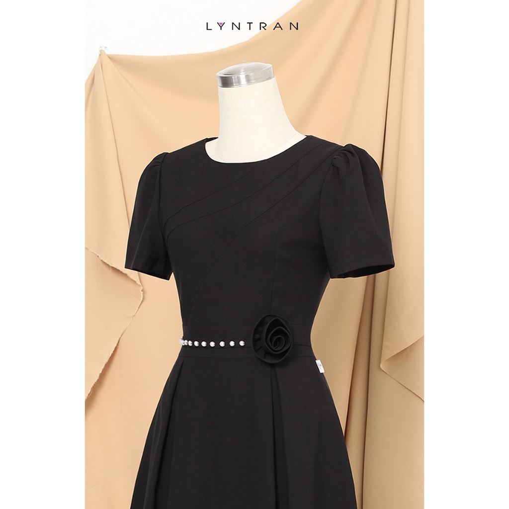 Váy xòe LYN TRAN DX-2838N Chất Biên Mềm Mịn Trơn Sóng