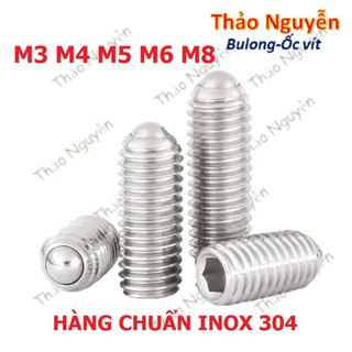 Vít trí lục giác đầu bi inox 304 m3 m4 m5 m6 m8