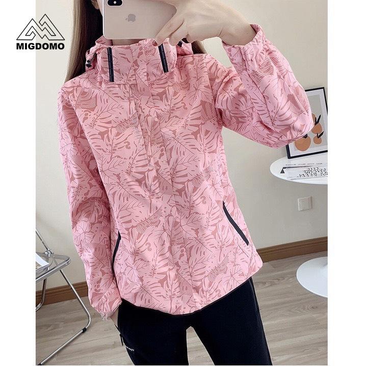 Áo Khoác Gió HOẠ TIẾT MIGDOMO Phản Quang 4 Mùa Nam - Nữ