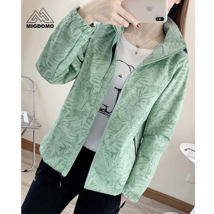 Áo Khoác Gió HOẠ TIẾT MIGDOMO Phản Quang 4 Mùa Nam - Nữ