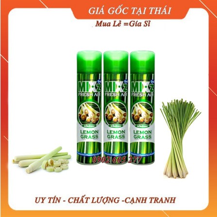 Tinh Dầu Xịt Phòng MIXZ LEMON GRASS Thái Lan Hương Sả Chanh
