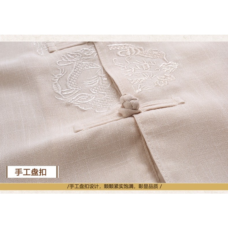 Bộ Nam Thời Đường _ Bộ Đũi_ Bộ Dài Tay Cho Bố, Ông.