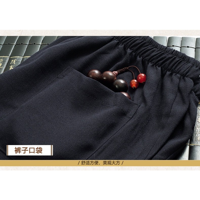 Bộ Nam Thời Đường _ Bộ Đũi_ Bộ Dài Tay Cho Bố, Ông.