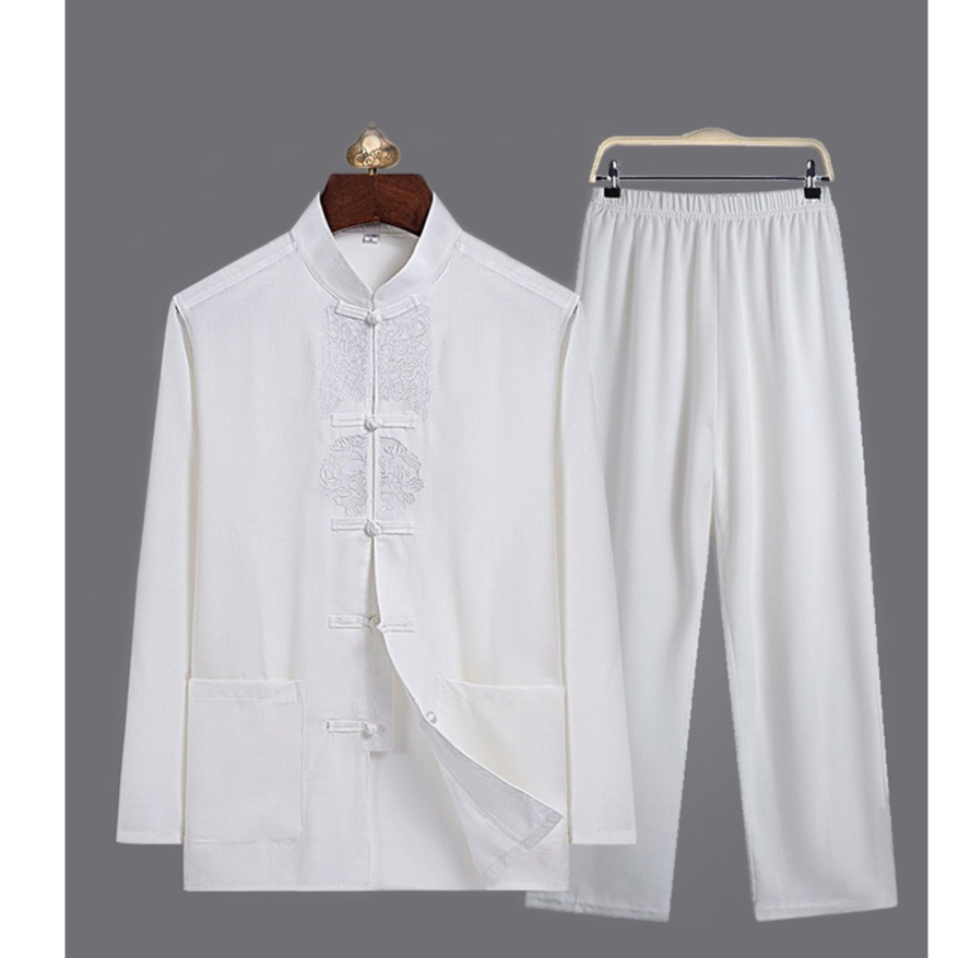 Bộ Nam Thời Đường _ Bộ Đũi_ Bộ Dài Tay Cho Bố, Ông.