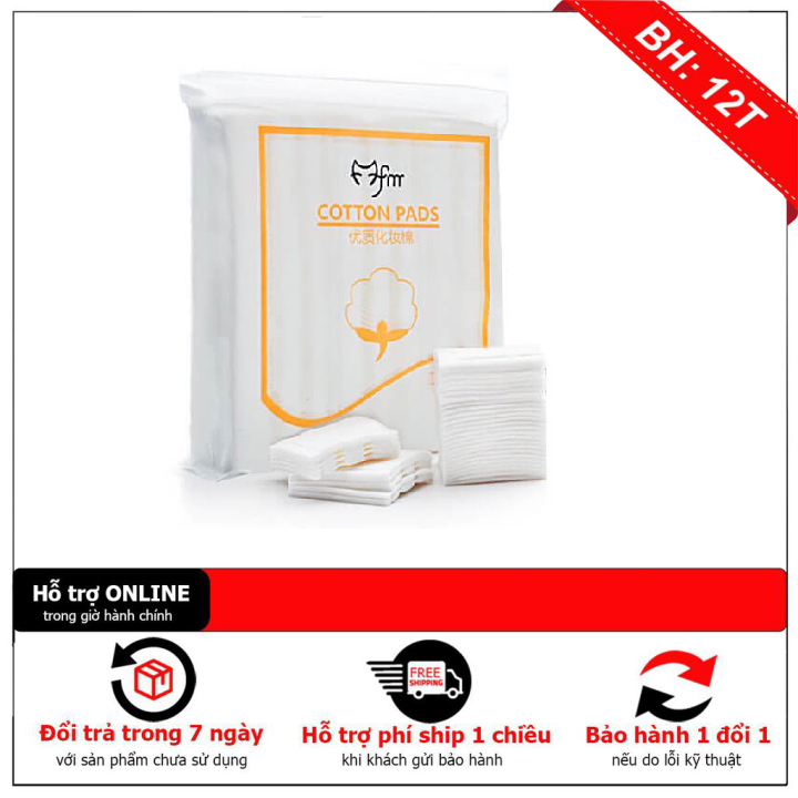 Bông tẩy trang 222 miếng Lameila BTT222