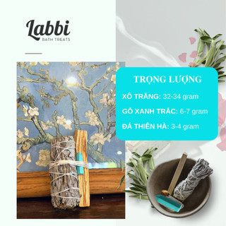 [Labbi] Combo thanh lọc nhà cửa [ĐÁ THIÊN HÀ]