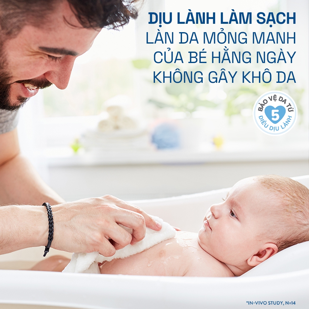 Combo 2 Sữa tắm gội dịu lành cho bé Cetaphil Baby Gentle Wash&Shampoo 230ml/chai