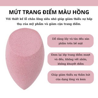 Mút tán nền RT REAL TECHNIQUES MIRACLE FINISH SPONGE