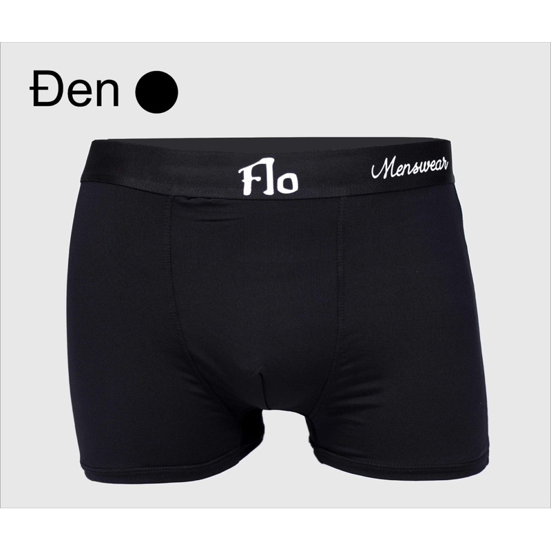 Quần boxer Flo Menswear combo mua 3 tặng 1 chất liệu cotton lạnh thoáng mát co giãn thoải mái
