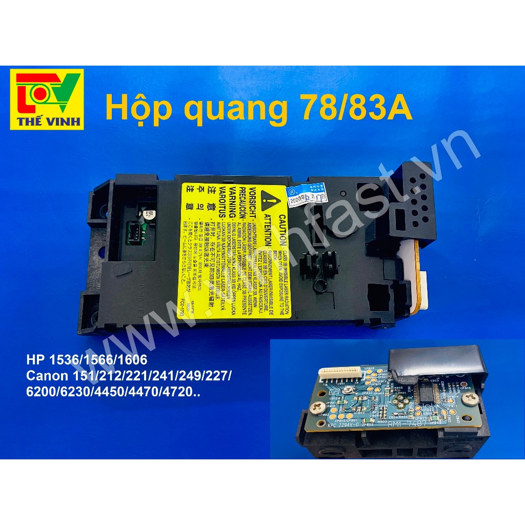 Hộp quang 78A - 83A , MÁY IN HP 1536 - 1566 - 1606 - Canon 151 - 212 - 221 - 241 - 249/227/6200 - 6230 - 4450/4470/4720