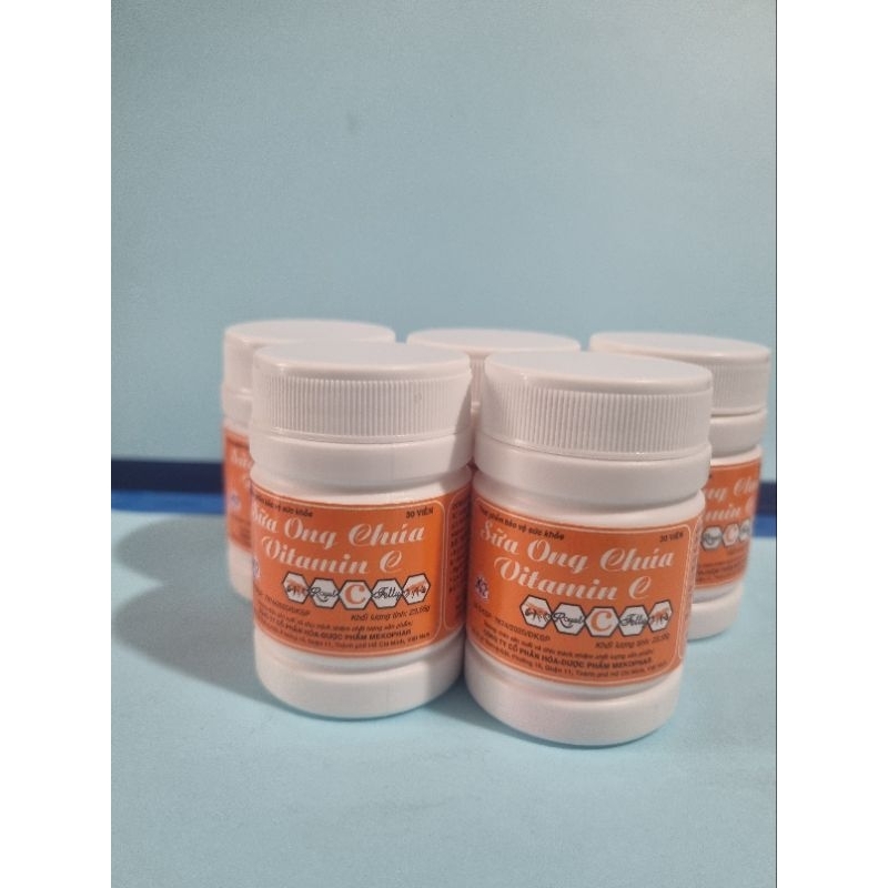 Kẹo sữa ong chúa Mekopha lọ 30 viên