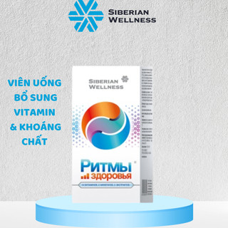 Healthy Rhythms - Siberian Wellness - Hỗ trợ tăng cường sức đề kháng và sức khỏe - Hộp 60 viên