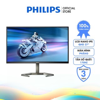 Màn hình Gaming Philips 27M1N5500ZA 27 inch I Nano IPS I 2K I 170Hz I 1ms I 2560 x 1440 (QHD) I G-Sync