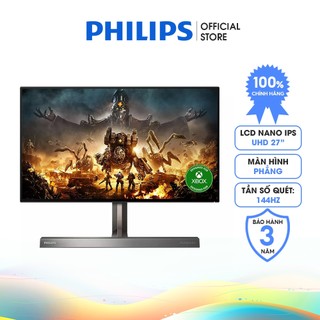 Màn hình 4K HDR với Ambiglow Philips 279M1RV/00 I 27 inch I UHD I NANO IPS I 144HZ I 1MS I Bảo hành 3 năm