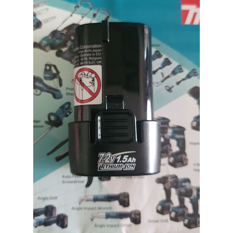 PIN MAKITA 7,2V - BL0715. CHÍNH HÃNG. MỚI 100%.