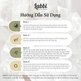 [Labbi] Combo thanh tẩy chữa lành [ĐÁ THẠCH ANH]