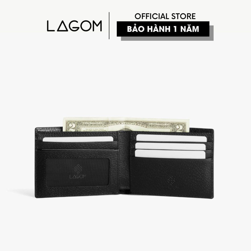 Ví nam Da Thật LAGOM Net wallet