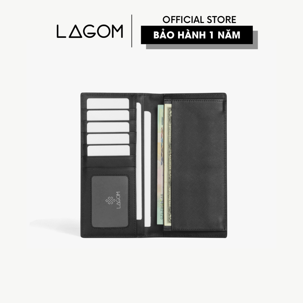 Ví Nam Nữ Da Thật LAGOM dáng dài Forest Long