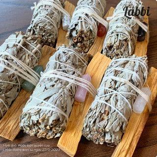 [Labbi] Combo thanh tẩy chữa lành [ĐÁ THẠCH ANH]