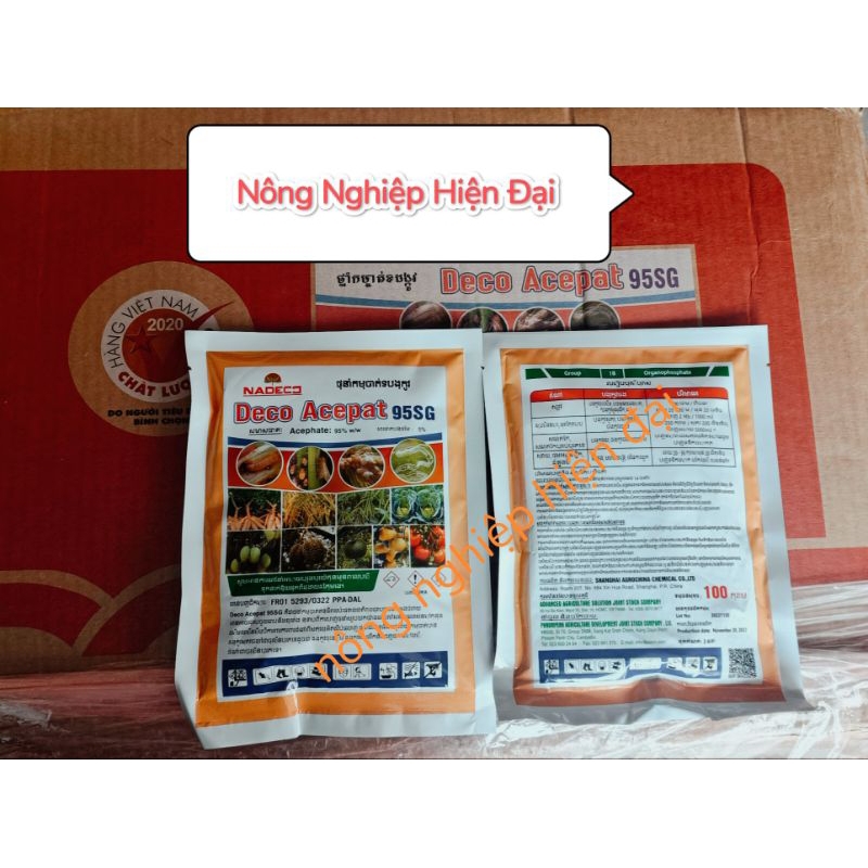 Rầy xanh Deco Acepat 95SG hàng loại 1 chuẩn Cam