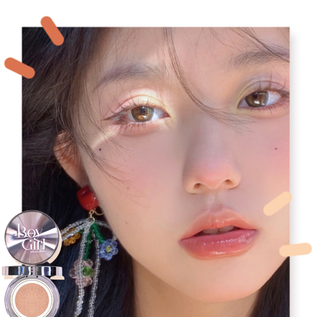 Cushion GOGO TALES Boy Girl Phấn nước kiềm dầu che khuyết điểm GT471