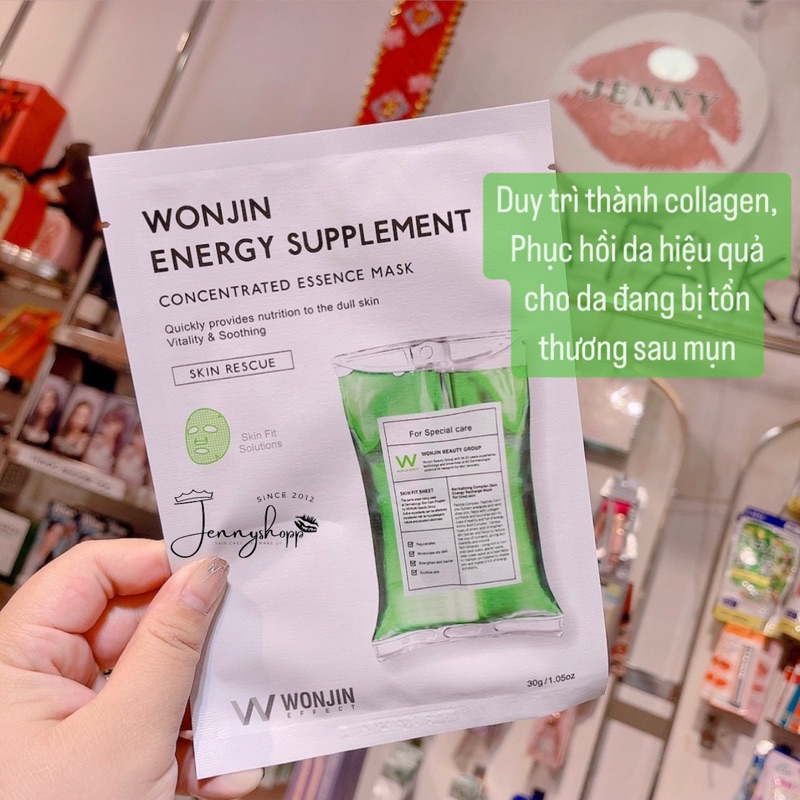Mặt Nạ Giấy Wonjin Concentrated Essence Mask