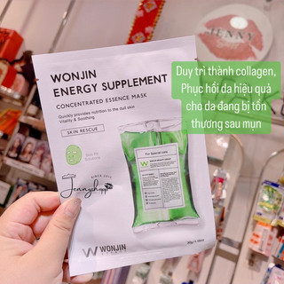 Mặt Nạ Giấy Wonjin Concentrated Essence/Instant Repair Solution Mask