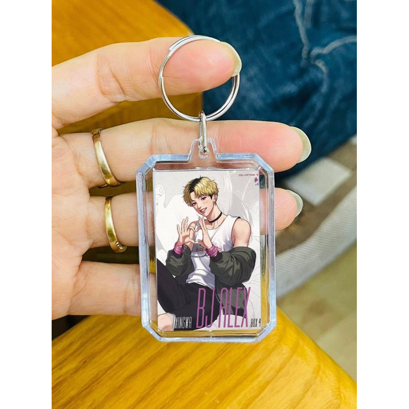 Móc treo khoá yaoi BJ ALEX / Móc khoá hình bj alex yaoi anime bj alex