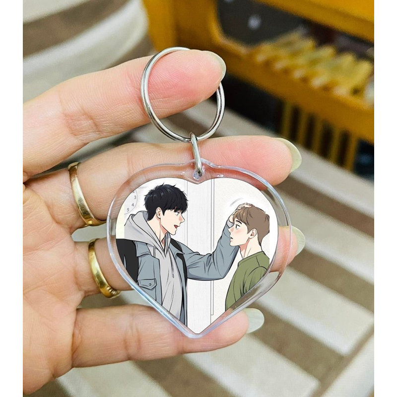 Móc treo khoá yaoi BJ ALEX / Móc khoá hình bj alex yaoi anime bj alex