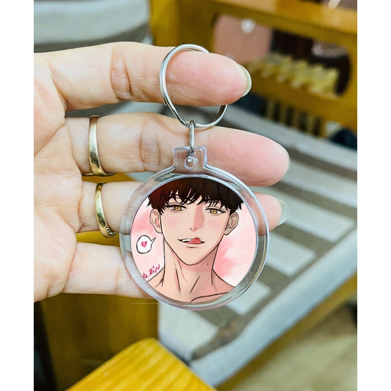 Móc treo khoá yaoi BJ ALEX / Móc khoá hình bj alex yaoi anime bj alex