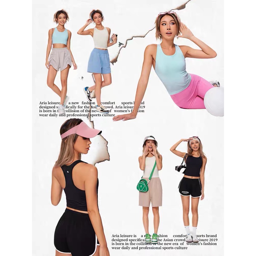 Áo tank 2in1 thun tăm  Aria