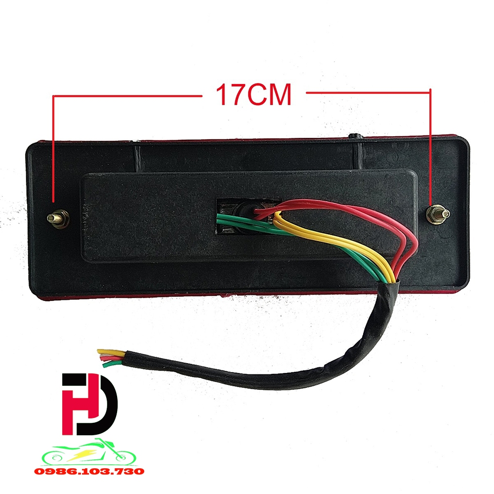 ĐÈN HẬU XE BA GÁC ĐÈN HẬU XE BA BÁNH XE TẢI NHỎ 12V-48V-60V 1 CẶP