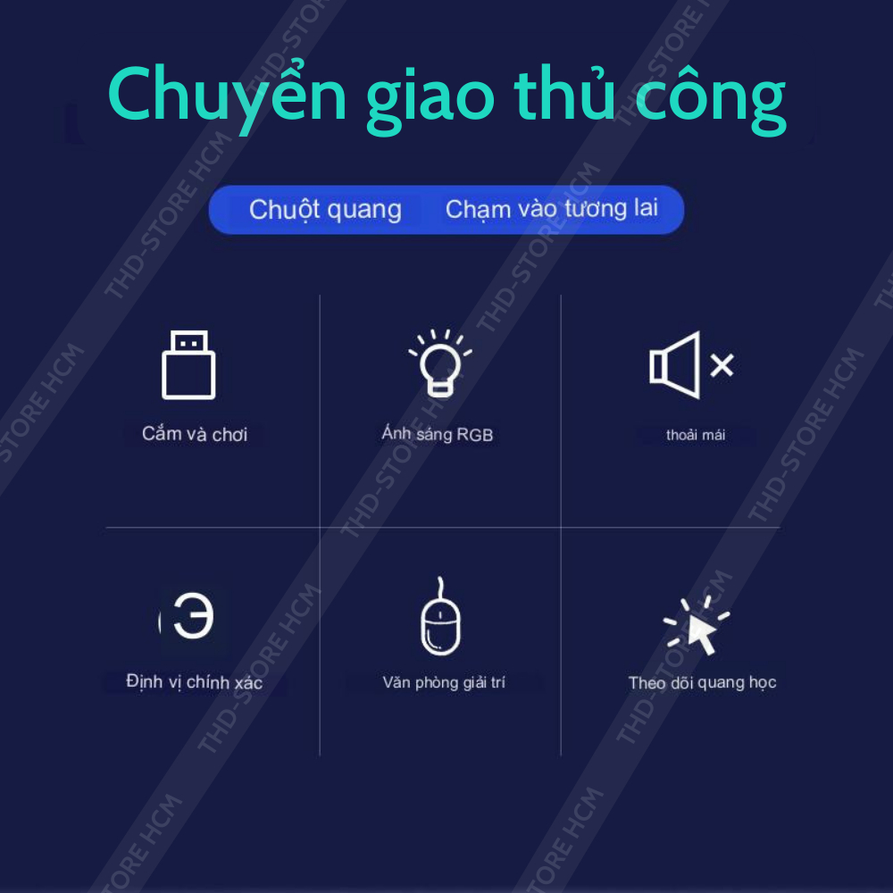 Chuột máy tính gaming chơi game D3 có dây tắt âm silent 800 DPI Led RGB con lăn siêu nhạy làm việc văn phòng BH 12 tháng