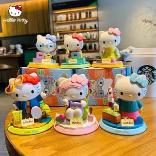 Mô hình sưu tầm blind box Hello kitty dễ thương - What day is it today?